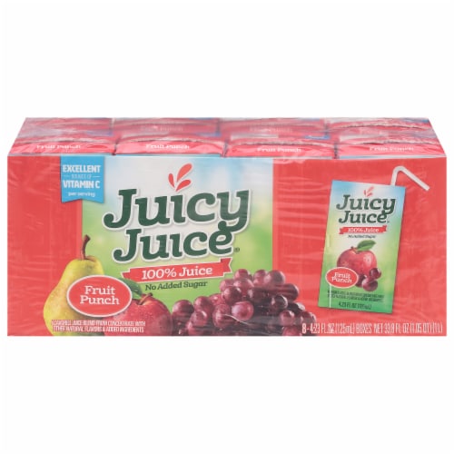 Juicy Juice® Fruit Punch 100% Juice Perspective: front