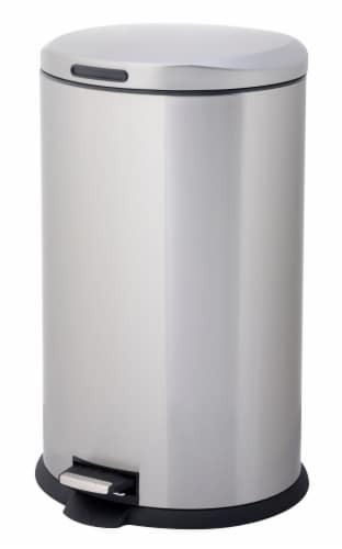 United Solutions Blue Recycling Waste Basket Perspective: front