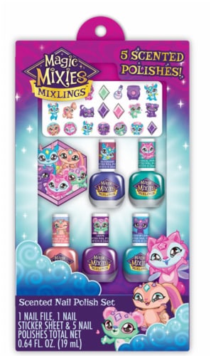 Magic Mixies Scented Nail Polish Set Perspective: front