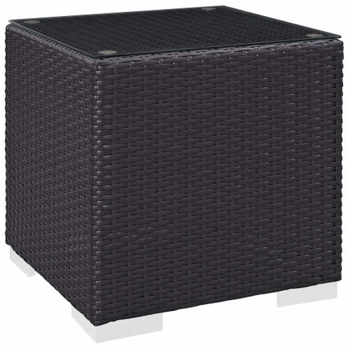 Convene Outdoor Patio Side Table - Espresso, 1 - Harris Teeter