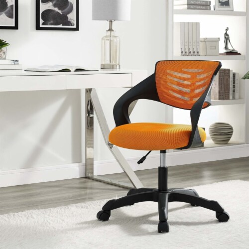 Orange hotsell drafting chair