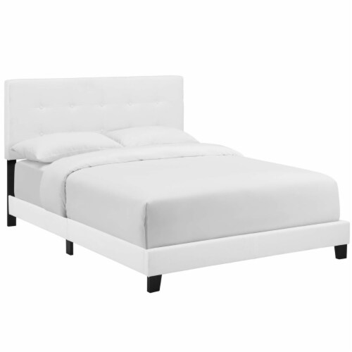 Modway Amira Full Upholstered Fabric Bed (6000Whi), Full Kroger