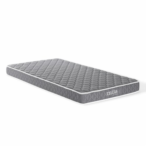 Modway Mila 6 Inch Dual Layer Responsive Firm Memory Foam Mattress