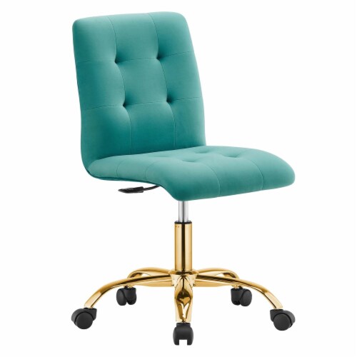 Prim Armless Performance Velvet Office Chair, 1 Ralphs