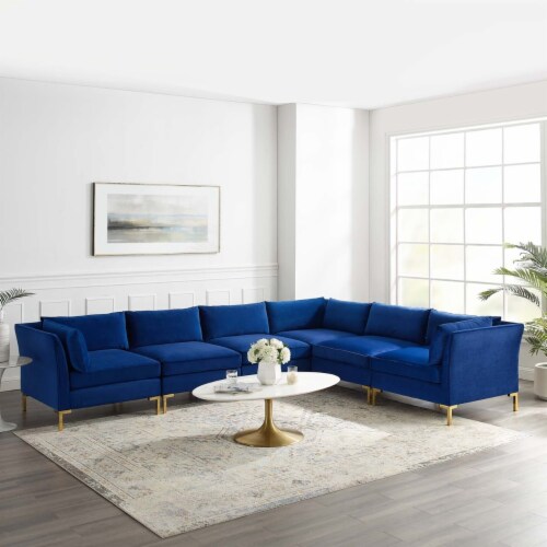 Glam sectional sofa discount