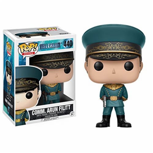 Funko Valerian POP Commander Arun Filitt Vinyl Figure Perspective: front