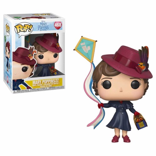 Disney Mary Poppins Funko POP Vinyl Figure - Mary w/ Kite Perspective: front