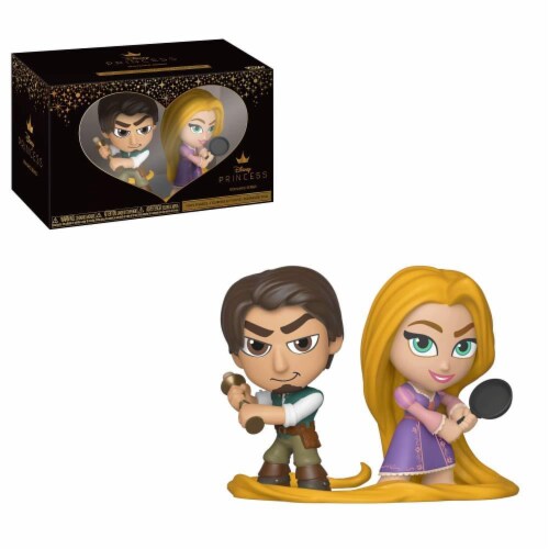 Disney Tangled Funko Mini Vinyl Figure 2 Pack - Flynn & Rupunzel Perspective: front