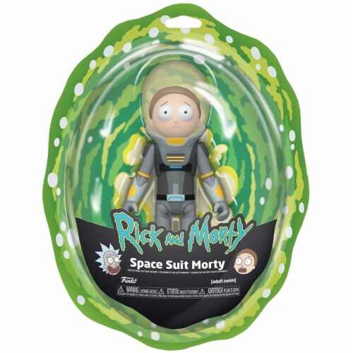 Rick & Morty Space Suit Morty Funko Action Figure Perspective: front
