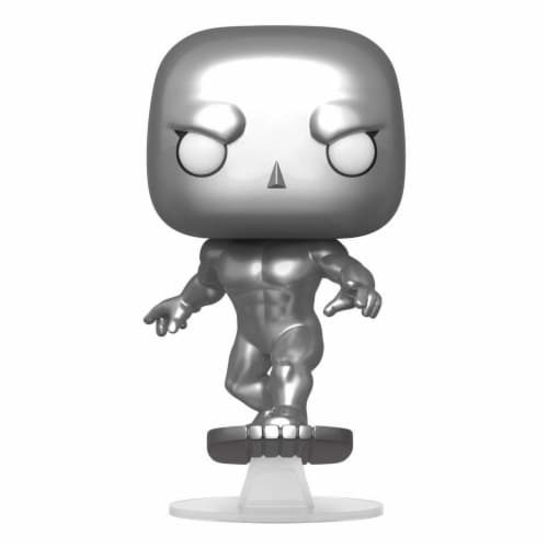 Silver Surfer Funko Pop Marvel Fantastic Four Action Figure Perspective: front