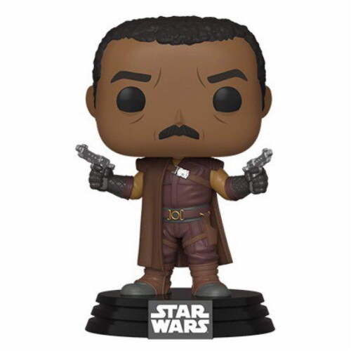 Star Wars Mandalorian Greef Karga Funko Pop Perspective: front