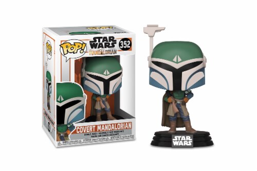 Star Wars Mandalorian Covert Mandalorian Funko Pop Perspective: front