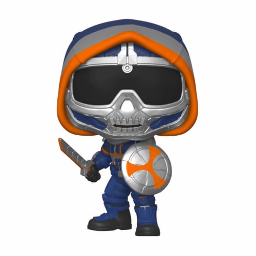 Marvel Black Widow Movie Taskmaster with Shield Funko Pop Perspective: front