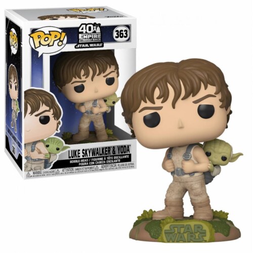 Star Wars - Training Luke with Yoda Funko Pop Figure Perspective: front