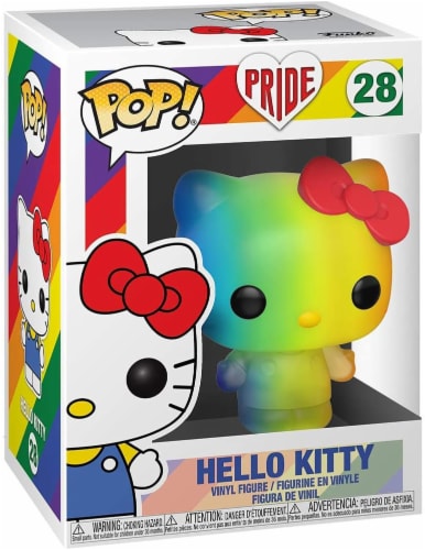 Sanrio Funko POP Vinyl Figure | Hello Kitty Pride 2020 Perspective: front