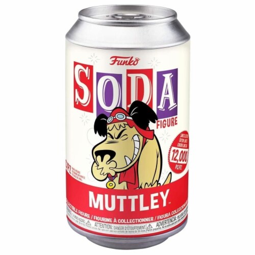 Funko Soda Hanna Barbera Muttley Wacky Race Laughing Dog Figure, 1 unit
