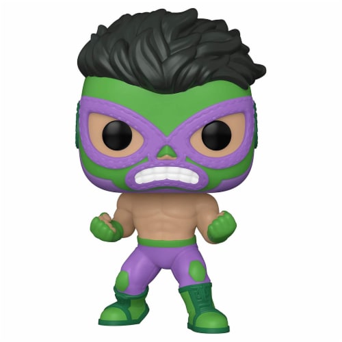 Funko Marvel Lucha Libre POP El Furioso Hulk Vinyl Figure Perspective: front