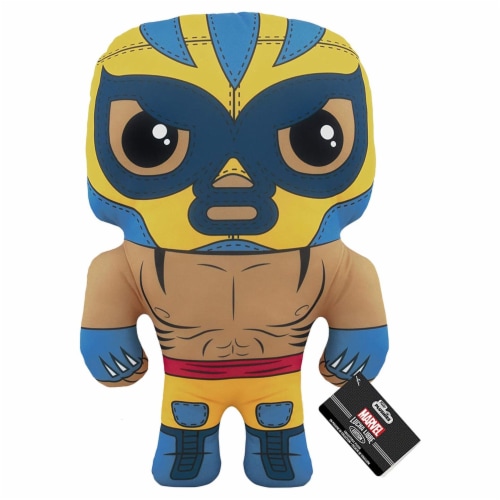 Funko Marvel Luchadores Wolverine 17 Inch Plush Figure Perspective: front
