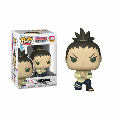 Funko Boruto POP Shikadai Vinyl Figure Perspective: front