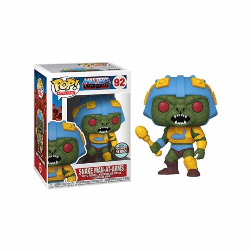 Funko Specialty Series Masters Of The Universe POP Snake Man-At-Arms Vinyl Figure Perspective: front