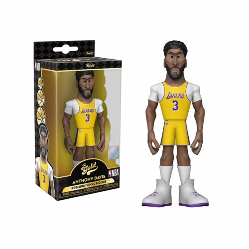 Funko NBA Los Angeles Lakers Gold Anthony Davis Figure 1 Unit Harris Teeter