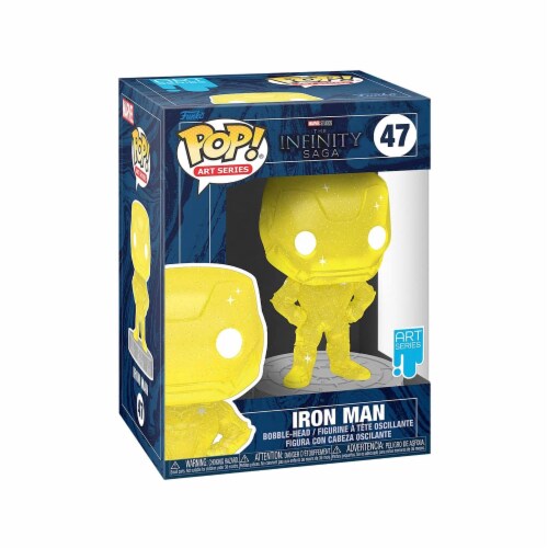 Funko Avengers POP Iron Man Yellow Artist Series Vinyl Figure, 1 Unit -  Kroger