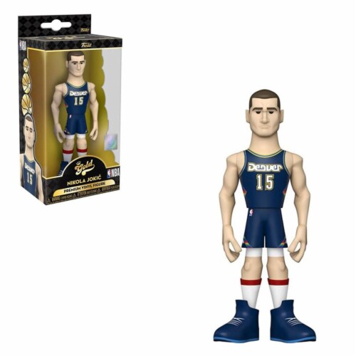 Funko NBA Nuggets GOLD Nikola Jokic Vinyl Figure Perspective: front
