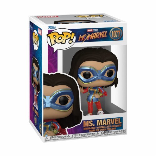 Funko® POP!® Ms. Marvel Figurine Perspective: front