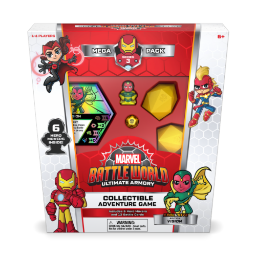 Funko FNK60503 Battleworld S3 Vision Mega Board Game, Pink Perspective: front