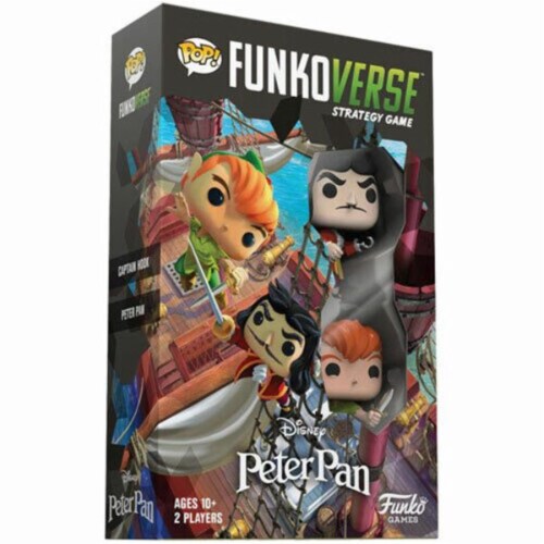 Funko FNK60863 Funkoverse Strategy Game Peter Pan Board Game - Pack of 2 Perspective: front