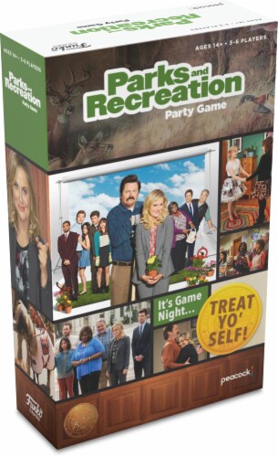 Parks & Recreation Party Game Perspective: front