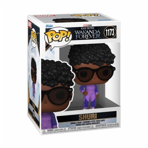 Funko Marvel Black Panther Wakanda Forever POP Shuri With Glasses Figure Perspective: front