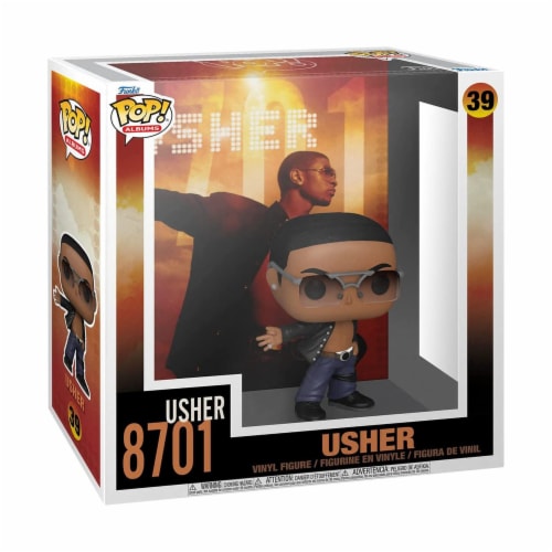 Funko Albums POP Usher Vinyl Figure Set Perspective: front