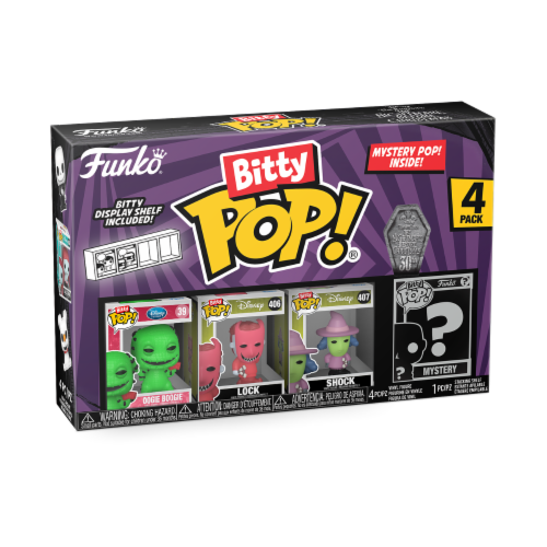 Funko® Bitty POP!® The Nightmare Before Christmas Oogie Boogie Multipack Collectible Figures Perspective: front