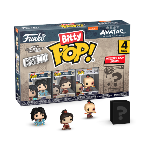 Funko® Bitty Pop!® Avatar The Last Airbender Vinyl Figure Set Perspective: front