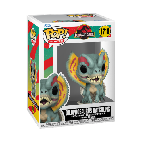 Funko® POP® Movies Jurassic Park Dilophosaurus Hatchling Vinyl Collectible Figure Perspective: front