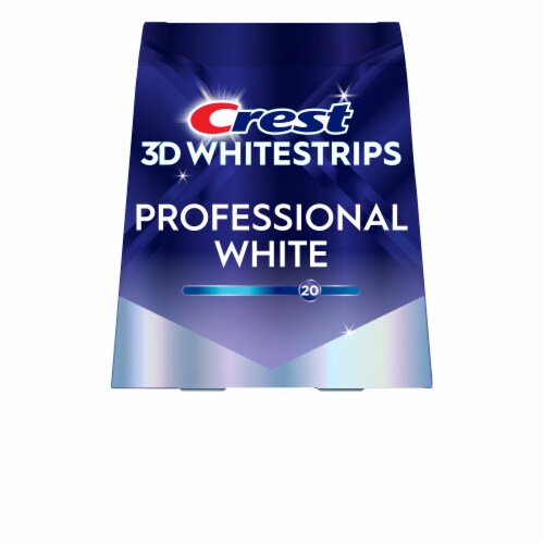 Crest 3D White Strips Professional Effects At-Home Teeth Whitening Kit Perspective: front