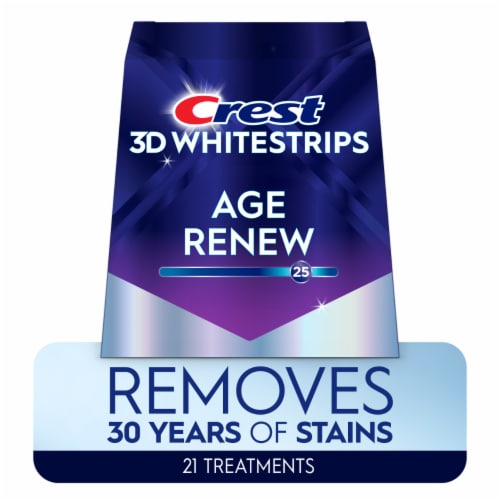 Crest 3DWhitestrips Supreme Bright At-home Teeth Whitening Kit, 42