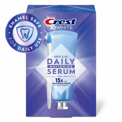 Crest Whitening Emulsions with Wand Applicator Perspective: front