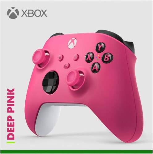 Xbox Deep Pink Wireless Controller Perspective: front