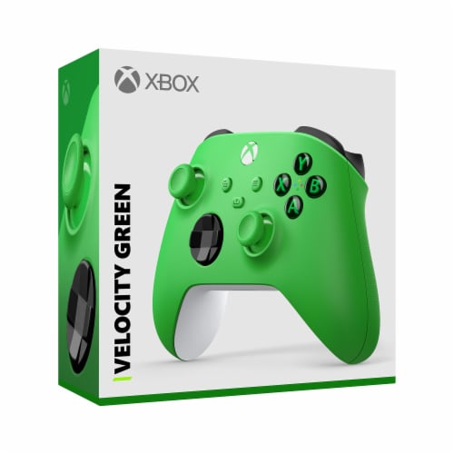 Xbox Wireless Controller - Velocity Green Perspective: front