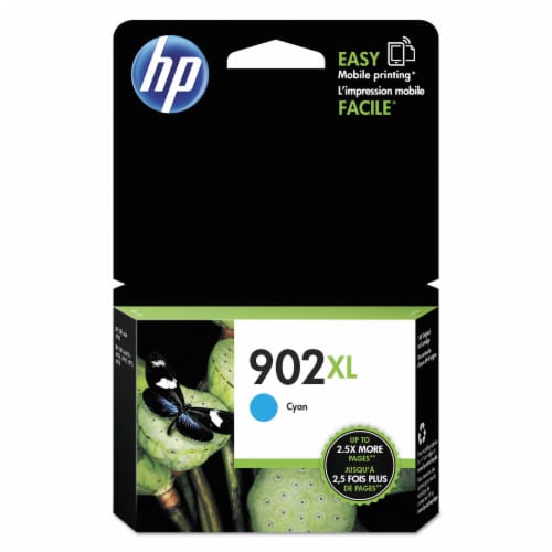 HP 902XL Original Ink Cartridge - Cyan Perspective: front