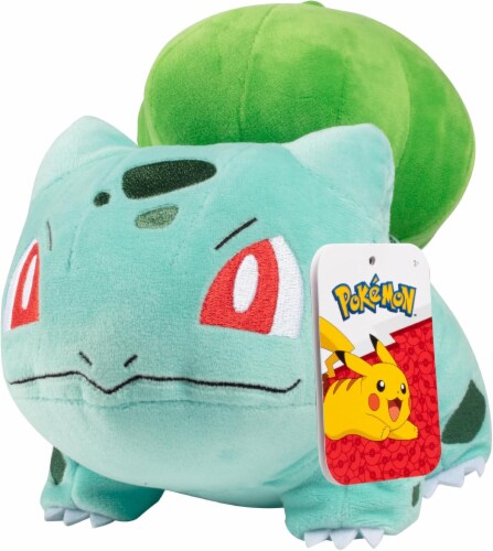 Pokémon™ Bulbasaur Plush Stuffed Animal Toy Perspective: front