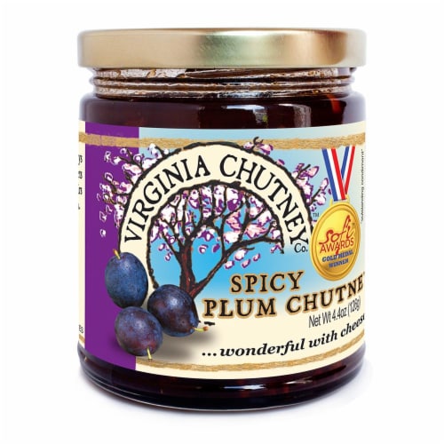 Virginia Cutney Company Spicy Plum Chutney Perspective: front