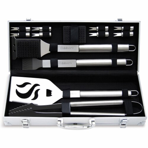 Cuisinart Deluxe Grill Tool Set Perspective: front