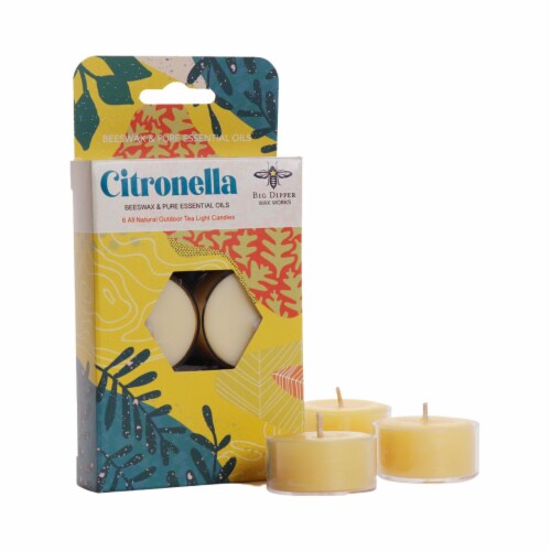 Citronella Tea Lights Perspective: front
