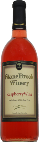 Stonebrook Winery Raspberry Wine Perspective: front