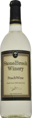 Stonebrook Winery Peach Wine Perspective: front