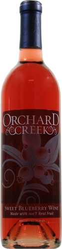 Orchard Creek Sweet Blueberry California Wine Perspective: front