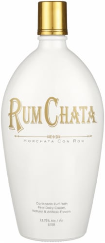 Rum Chata Cream Liqueur Perspective: front